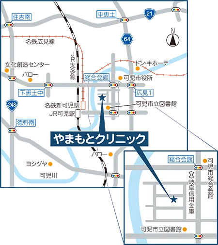 アクセスマップ